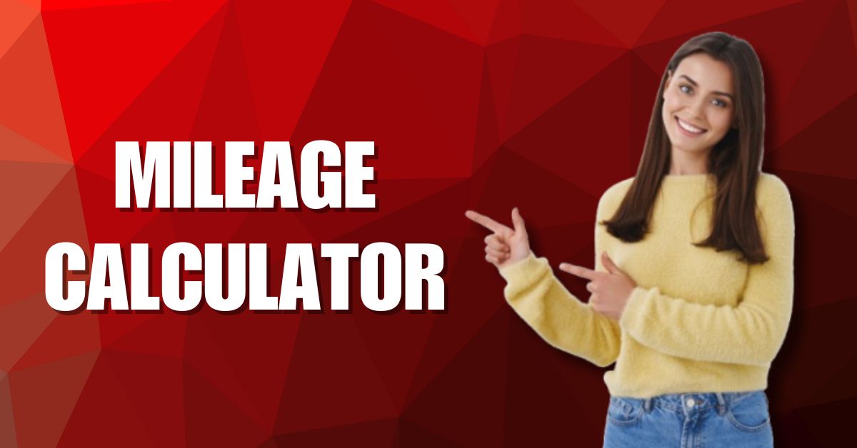 Image of Mileage Calculator with girl